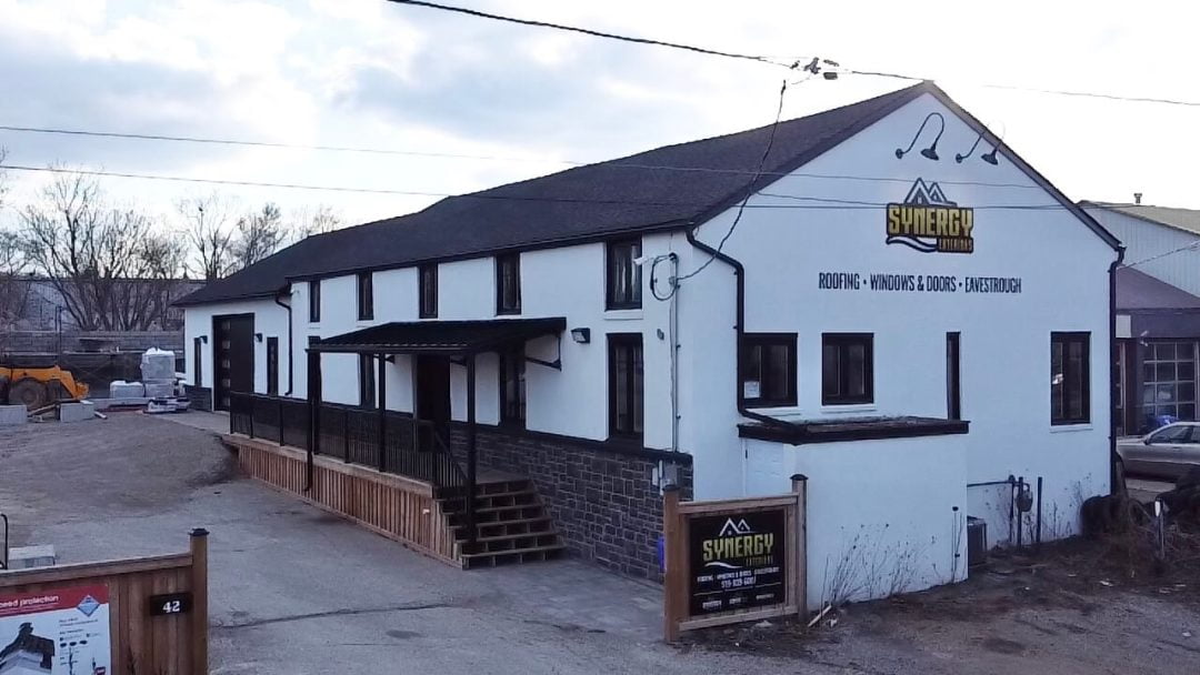 exterior photo of our home improvement store in Orangeville Ontario